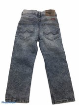 Wrangler Flex Slim Fit Fit Boys Blue Denim Jeans Sz4 Regular Adjustable ... - £20.03 GBP