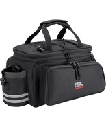 Kemimoto Bike Rear Rack Bag Bicycle Trunk Bag 20L Capacity Water Resistant - $47.99