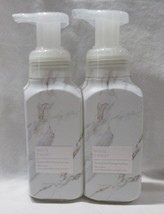 White Barn Bath &amp; Body Works Gentle &amp; Clean Foaming Soap Set Lot 2 WHITE T-SHIRT - £18.72 GBP