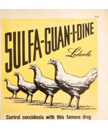 1947 Lederle Laboratories Sulfaguanidine Advertisement Agriculture DWNN22 - $375.29 MXN
