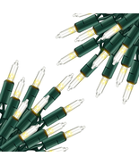 Warm White Christmas Lights 2 Pack Total 40FT 200 Count Incandescent Min... - $524.75 MXN