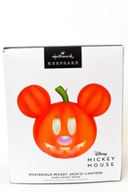 Hallmark  Mysterious Mickey Jack-O-Lantern Magic Light Keepsake Ornament... - £14.54 GBP