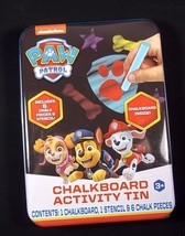 Paw Patrol Chalkboard Activity Tin New Sealed - $5.00