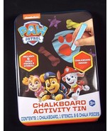 Paw Patrol Chalkboard Activity Tin New Sealed - £3.99 GBP
