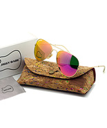 Top Brand Name Aviator Sunglasses Retro 3025 Large Metal Babi Pink Glass... - $19.99