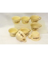 Pfaltzgraff Village Cups Lot of 8 - $381.81 MXN