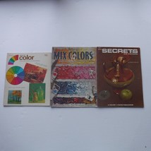 Vintage Art Instructional booklets Lot of 3 for Colors  &amp; Shortcuts in Painting - £7.49 GBP
