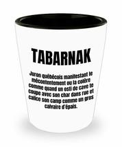 Tabarnak Definition Shot Glass Quebec Swear In French Expression Funny Gift Idea - £10.10 GBP