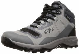 KEEN Men&#39;s Tempo Flex Mid Height Lightweight Waterproof Hiking Boots, Triple Bla - £143.24 GBP