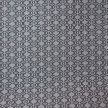 Tissu 1970&#39;s 1960&#39;s Gris Motif Tissu Polyester 58 &quot; x88 &quot; - £63.30 GBP