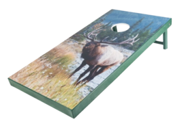 AMERICAN ELK CORNHOLE - Deluxe Poly Lumber Game Set - £434.56 GBP