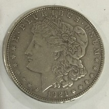 1921-D U.S. Morgan Silver Dollar Coin Fine Details - £59.74 GBP