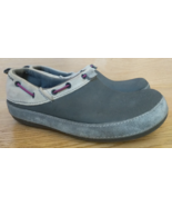 Crocs Womens Surrey Casual Comfort Slip On Clogs Gray Suede Shoes Size 9 HH - $392.99 MXN