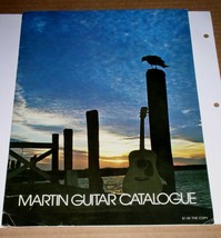 Martin Acoustic Guitar Catalogue Vintage 1977 - $99.99