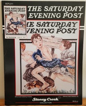 Saturday Evening Post NO SWIMMING Cross Stitch Leaflet Chart Stoney Cree... - $15.99