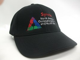 Syncrude Occupational Safety Health Hat Black Hook Loop Baseball Cap - $19.99