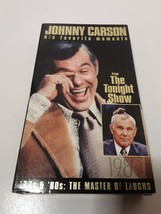 Johnny Carson His Favorite Moments From The Tonight Show &#39;70s &amp; &#39;80s VHS Tape - £1.55 GBP
