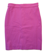 NWT J.Crew Petite No. 2 Pencil in Vintage Fuchsia Bi-stretch Cotton Skirt 2P - £41.09 GBP