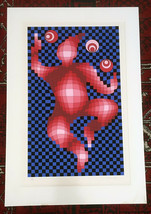 Victor Vasarely &quot;Juggler&quot; Serigraph Limited Edition 250 Hand Signed &amp; Numbered - £745.90 GBP