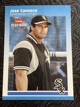 2002 Fleer Platinum Baseball Card #150 Jose Canseco - £3.33 GBP