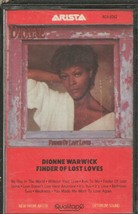VINTAGE Dionne Warwick Finder of Lost Loves Cassette Tape - £13.44 GBP