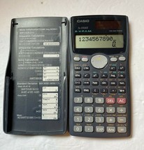 Casio Scientific Calculator FX-115MS S-V.P.A.M\with Two Way Power Solar  - $12.38