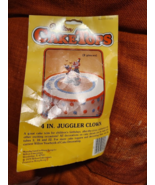 Vintage 4 inch Wilton Juggler CLOWN Cake Topper, New in Package. Bake, B... - $110.56 MXN