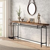 Console Table, 70.9 Inches Extra Long Sofa Table For Living Room, Industrial Nar - £219.51 GBP