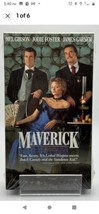 Maverick VHS Mel Gibson Jodie Foster James Garner 1994 - £7.42 GBP