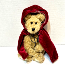 Vintage Boyds Bears Jointed Colleen O Bruin Plush Stuffed Animal Red Cap... - $18.54