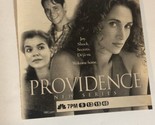 Providence Tv Series Print Ad Vintage Melina Kanakaredes Paula Cale TPA5 - £4.72 GBP