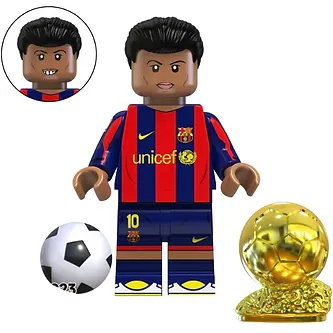 Ktoys Ronaldinho Gaucho Soccer Player World Cup Edition Toys Minifigure - £5.89 GBP