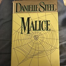 Malice By Danielle Steel Hardcover W/ Dust jacket 1996 Vintage VGPC - £3.10 GBP