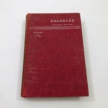 Calculus GEF Sherwood &amp; AE Taylor Revised Edition First Printing 1946 - $19.79