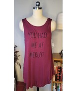 Old Navy Tank Top Burgundy Size  Medium NWT - $152.05 MXN