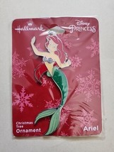 Hallmark Disney Princess Ariel Little Mermaid Metal Ornament - $9.61