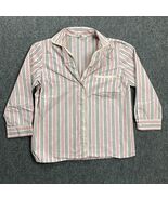 Gap Body Pajama Top Women&#39;s Small Striped Button Up Vintage Adults 100% ... - €12,84 EUR