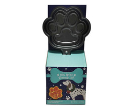 NEW Paw Print Shaped Pan Dog Treat Kit Set nonstick skillet 5 x 4 inch pawprint - £11.95 GBP