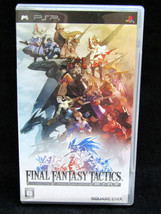 Final Fantasy Tactics for Sony PSP PlayStation Portable - JP Import - £11.17 GBP
