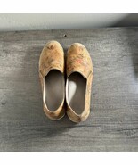 Dansko Shoes Women&#39;s 9.5 41 Tan Floral Leather Odina Slip On Comfort Loa... - $34.72 CAD