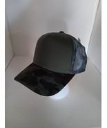 Trucker Hat Camo Olive Print Foam Mesh Baseball Cap Outdoors Camping Boa... - $10.19