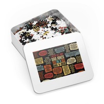 Jigsaw Puzzle in Tin, Dad Jokes, Personalised/Non-Personalised, awd-276, (30, 11 - £28.22 GBP+