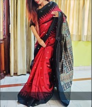 Light-weight Sambalpuri Pasapali silk Sarees for Elegant Wedding Looks - £117.98 GBP