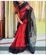 Light-weight Sambalpuri Pasapali silk Sarees for Elegant Wedding Looks - £89.91 GBP