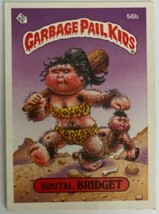 Garbage Pail Kids Series Two (1985) - 56b brutal BRIDGET (Near Mint) SKU039 - $27.99