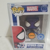 Funko Pop! Marvel Spider-Man Spider Girl CHASE (Blue Suit) #955 PIAB Exc... - $37.56