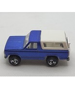 1980 Hot Wheels  Ford Bronco w/ Motorcycle - Blue - Malaysia  - £7.70 GBP