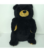 Kellytoy Black Bear Lovey Grizzly Rattle Plush Soft Stuffed Animal Sewn ... - $26.72