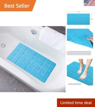 Premium Silicone Bath Mat with Honeycomb Texture - 28x14 Eco-Friendly De... - $812.66 MXN