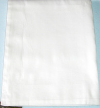 Sferra Pima Cotton White King Sham Sample 300 TC Sateen New - £45.02 GBP